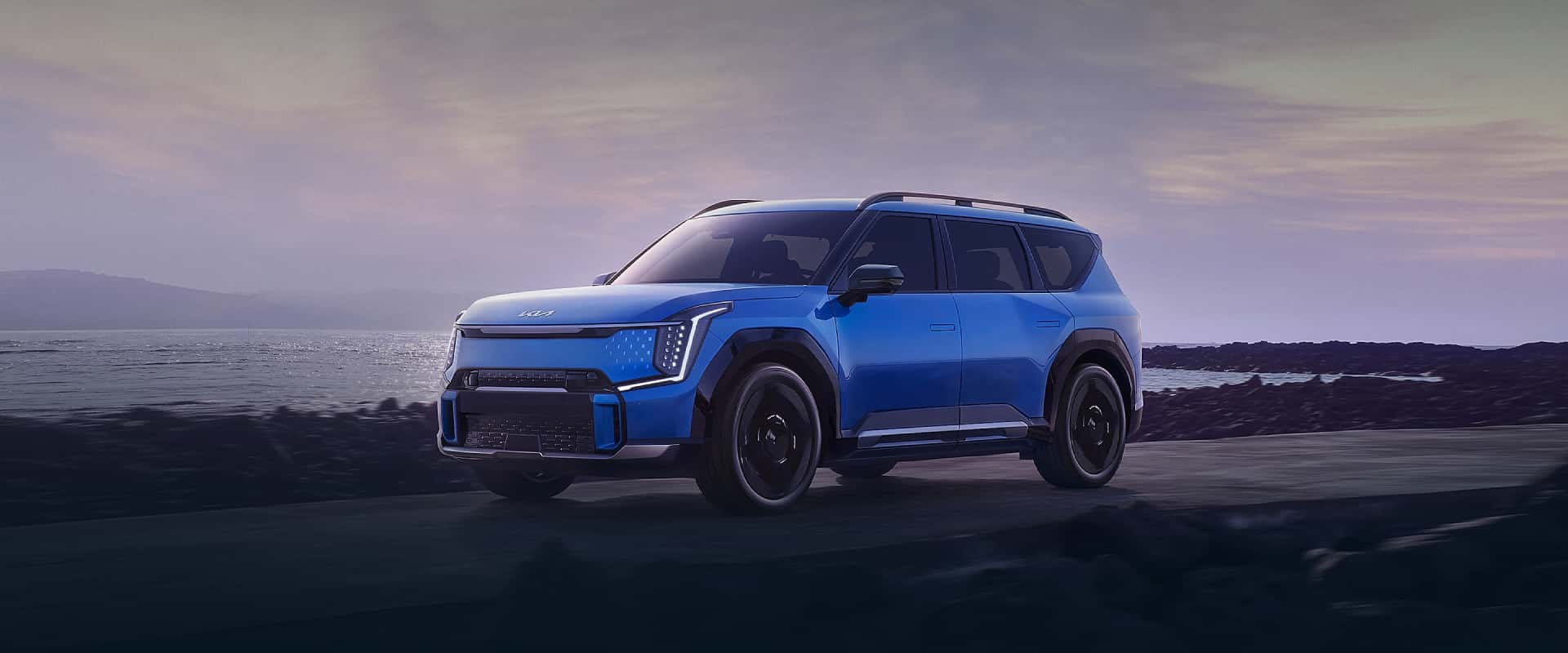 The all-new, all-electric 2024 Kia EV9